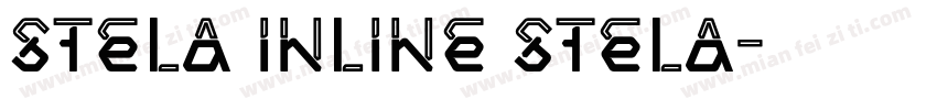 Stela Inline Stela字体转换